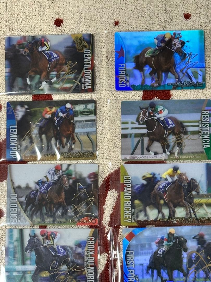 サラブレッドホースコレクション第三弾サインカード18枚セット