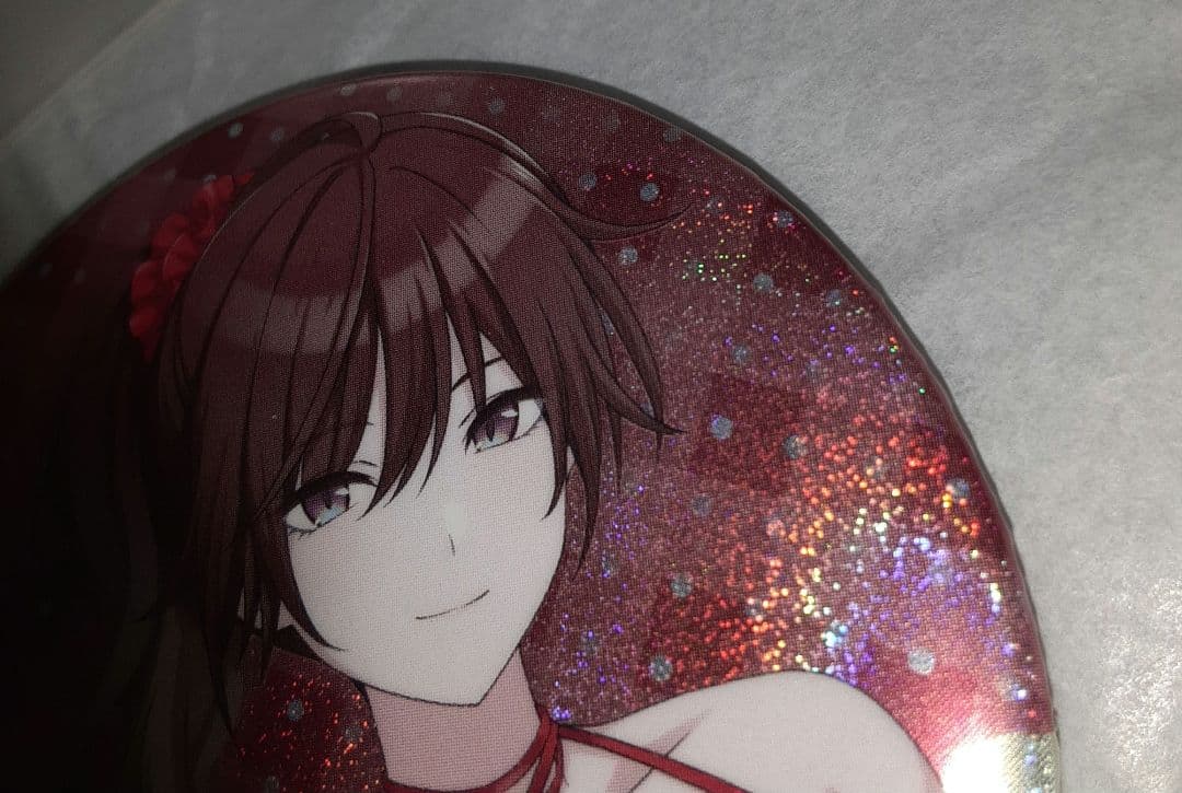 シャニマス パシャっとチャレンジキャンペーン　緋田美琴　缶バッジ