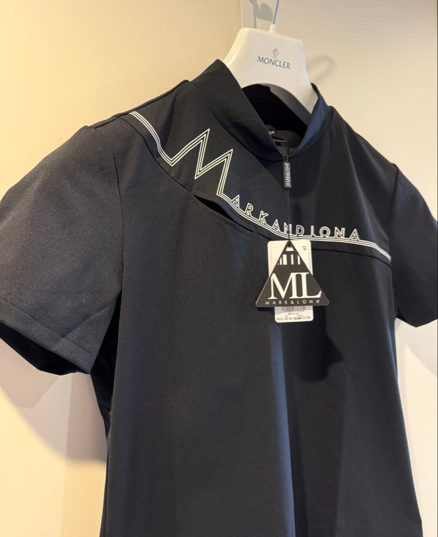 新品 ✨2025最新 MARK&LONA モックネック シャツ マーク&ロナ