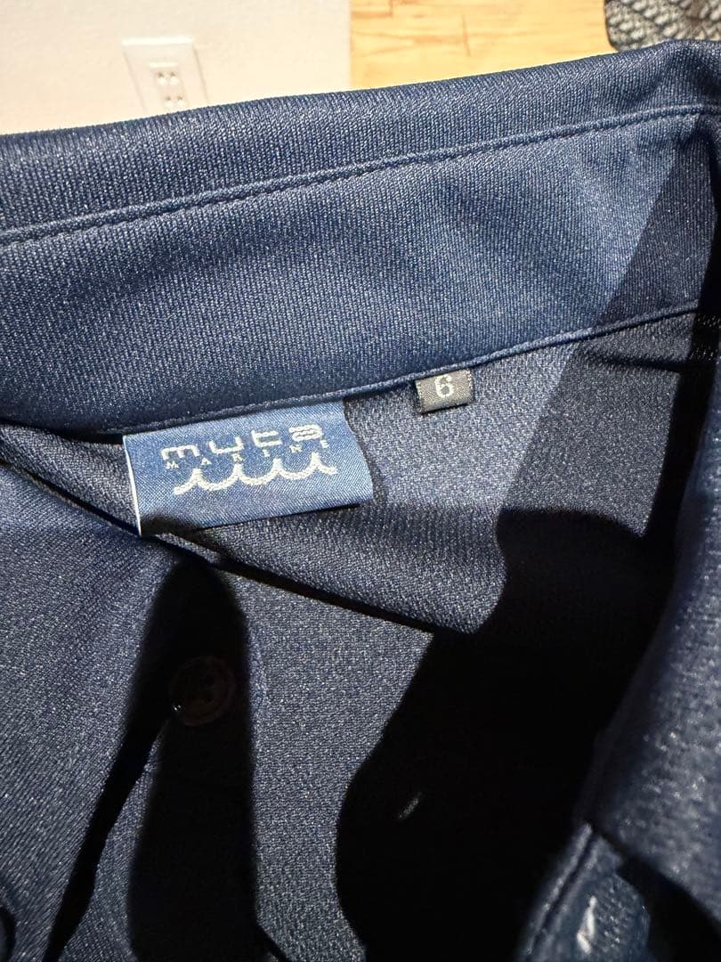 MUTA MARINE ネイビー ポロシャツ サイズ6