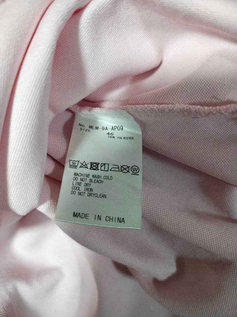 MARK & LONA マークアンドロナ ピンクポロシャツ