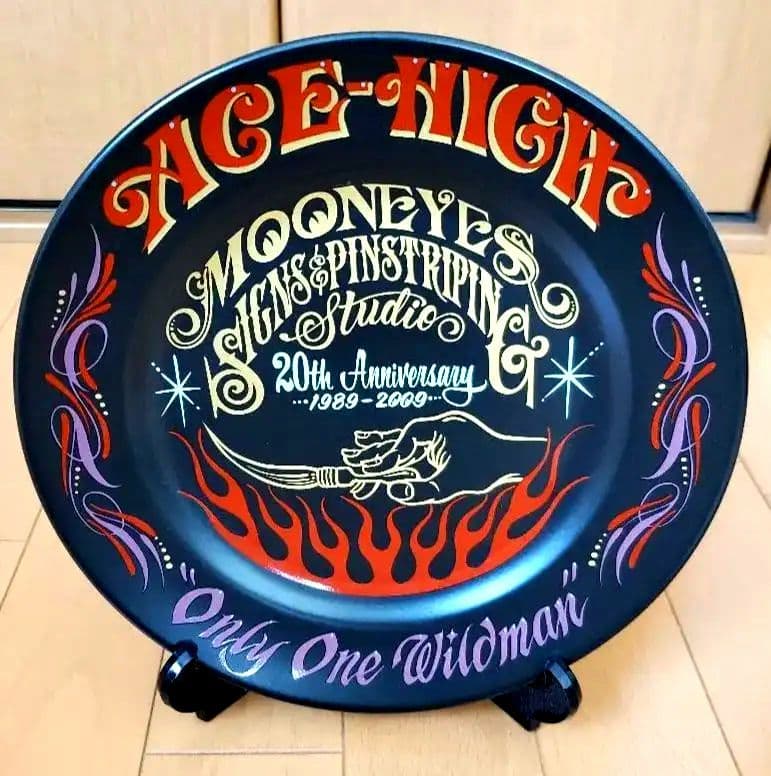 限定品当時物　ワイルドマン石井　アートプレート