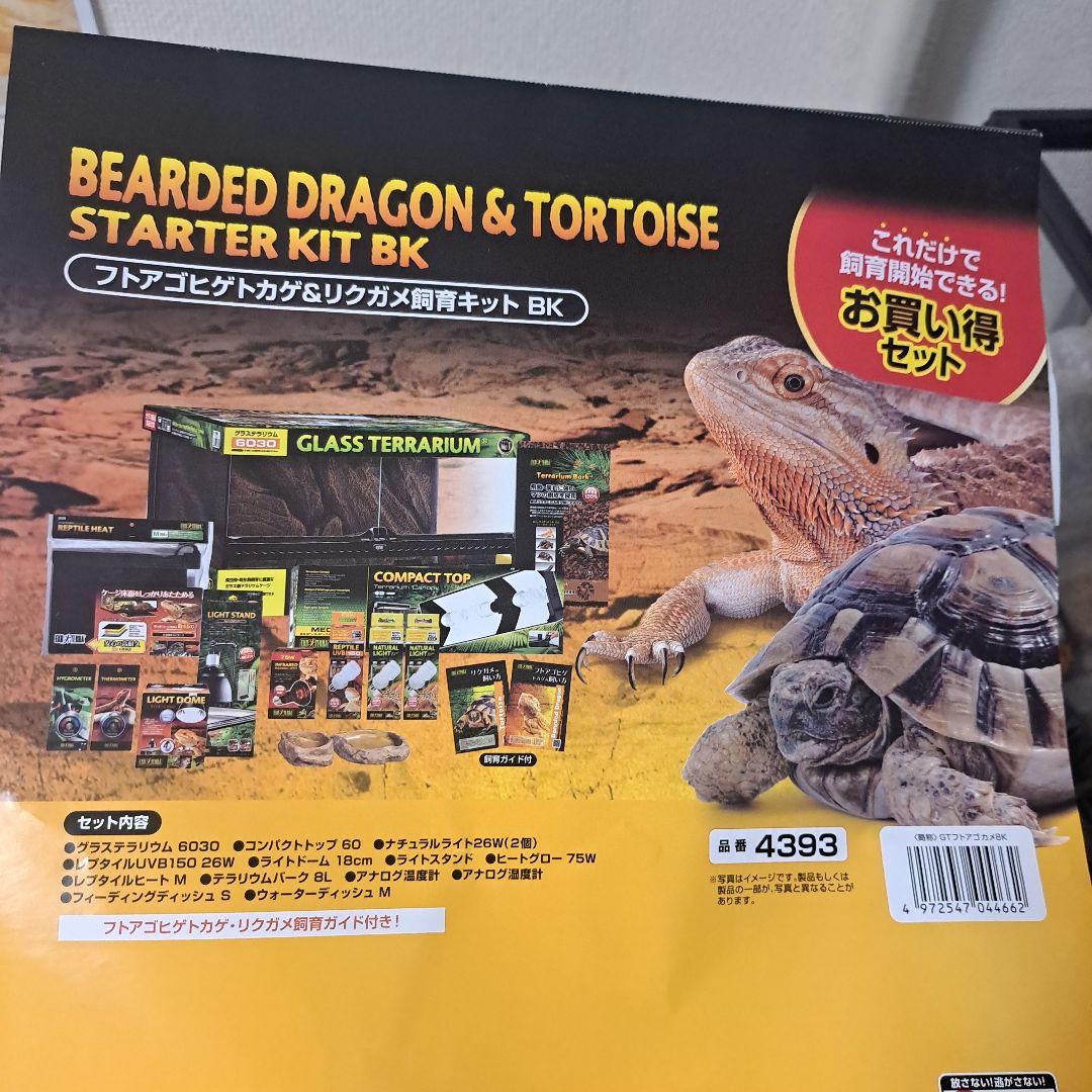 GEX EXOTERRA フトアゴヒゲトカゲ＆リクガメ 飼育キット BK