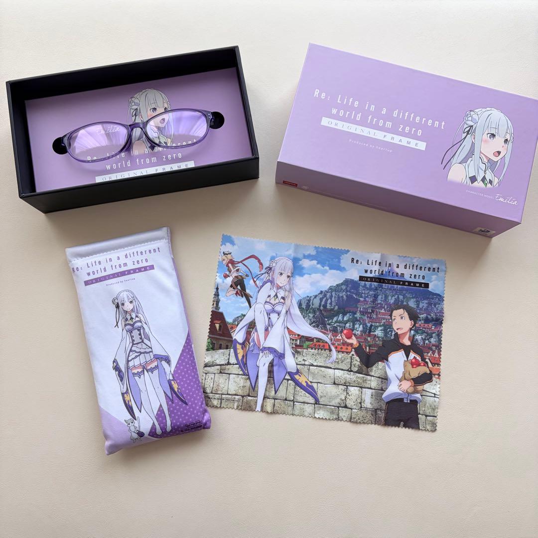 Re:ゼロから始める異世界生活 メガネセット（エミリア）
