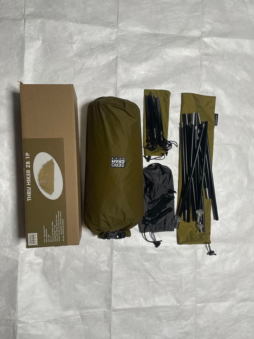 ゼログラム ZEROGRAM Thru Hiker 1p スルーハイカー