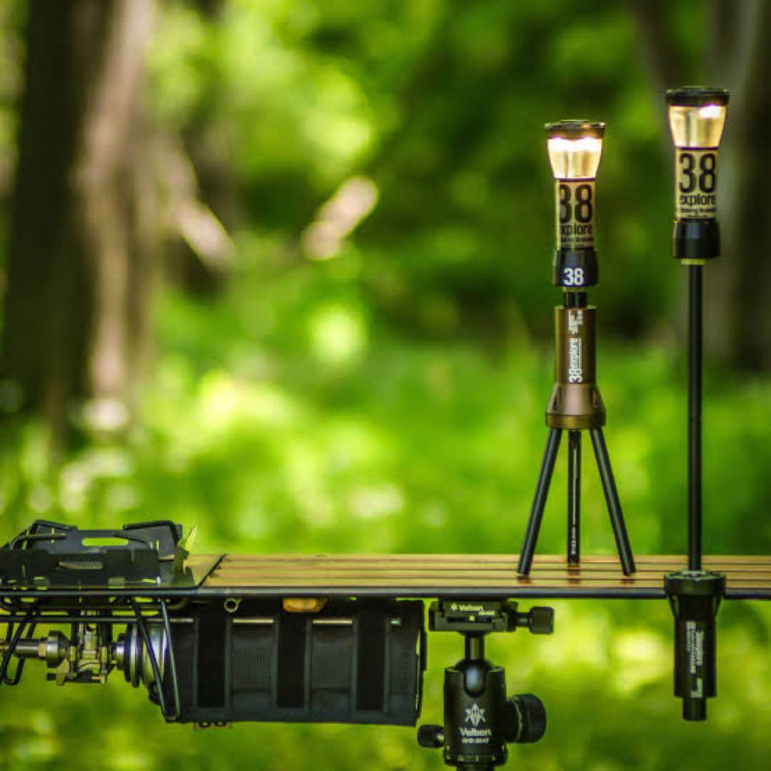 ランタンスタンド　Koti×38explore zeropod38&アシノフック