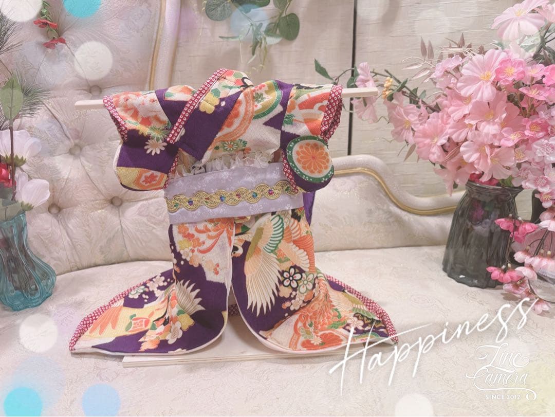 B404.pon2pan2☆オーダー☆犬お着物☆犬2ウェイお着物