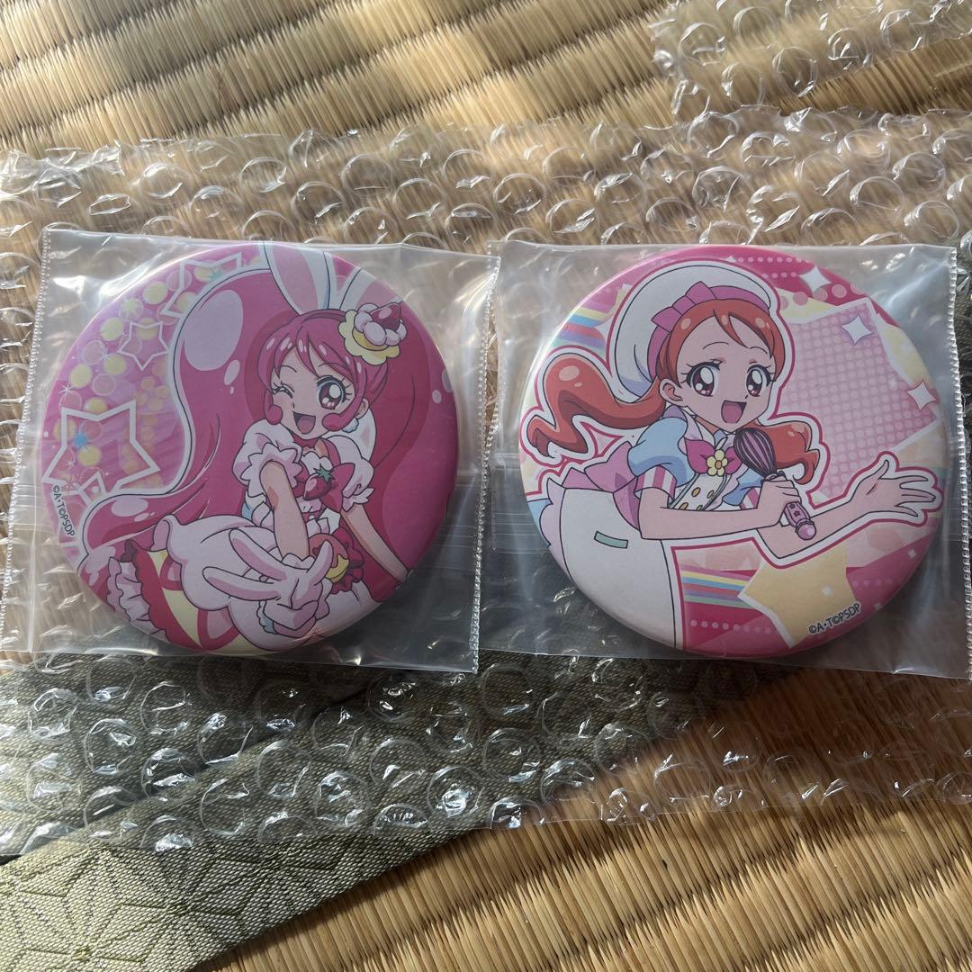 プリキュアライブ2017 キュアホイップ　宇佐美いちか　缶バッジ