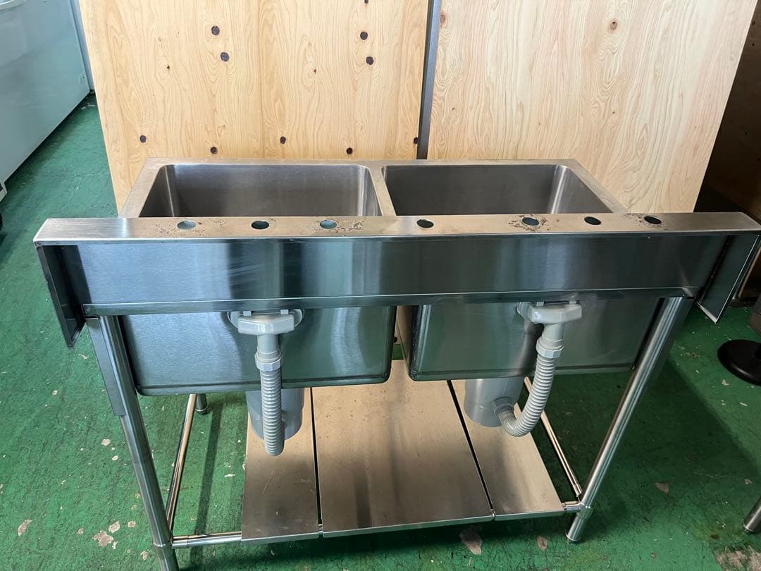 2槽シンク 1070x650x830(+150)