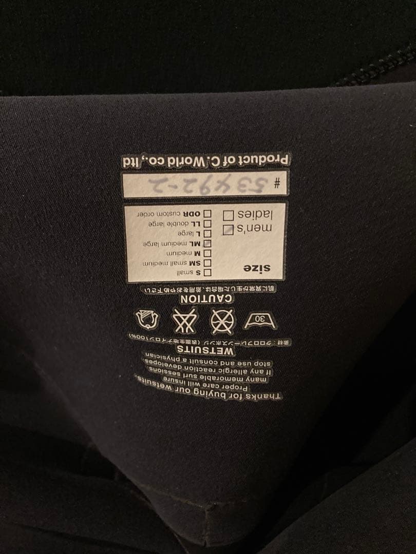 axxeアックスクラシック ウェットスーツ 3ミリフル MLサイズ