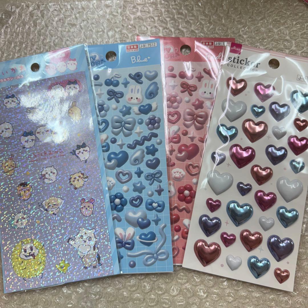 シール帳&シールセット　キーホルダー付き