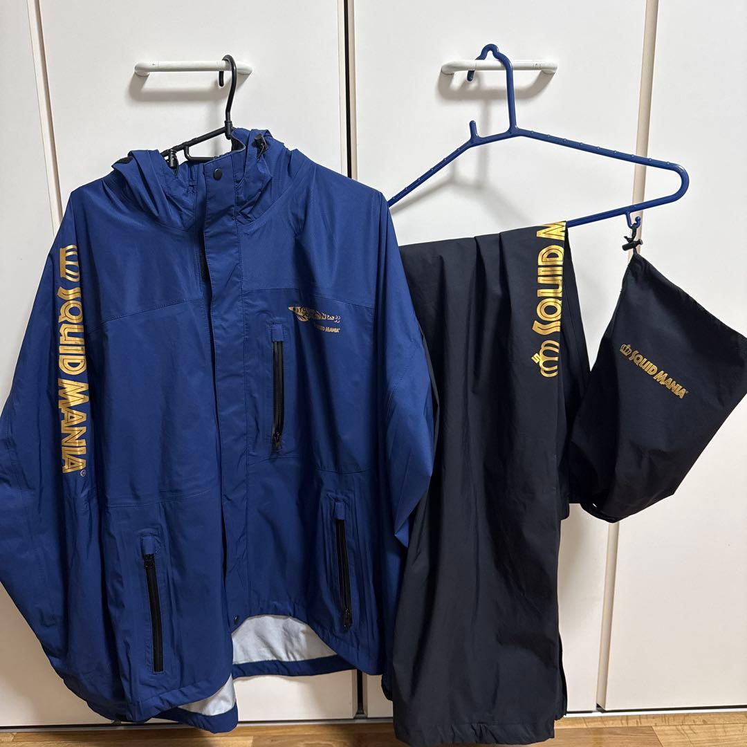 スクイッドマニア　レインコート　Lサイズ