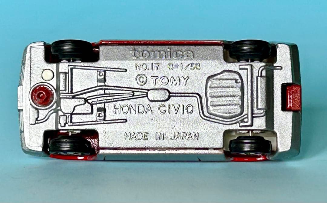 トミカ赤箱 17 ホンダ シビック 3ドア