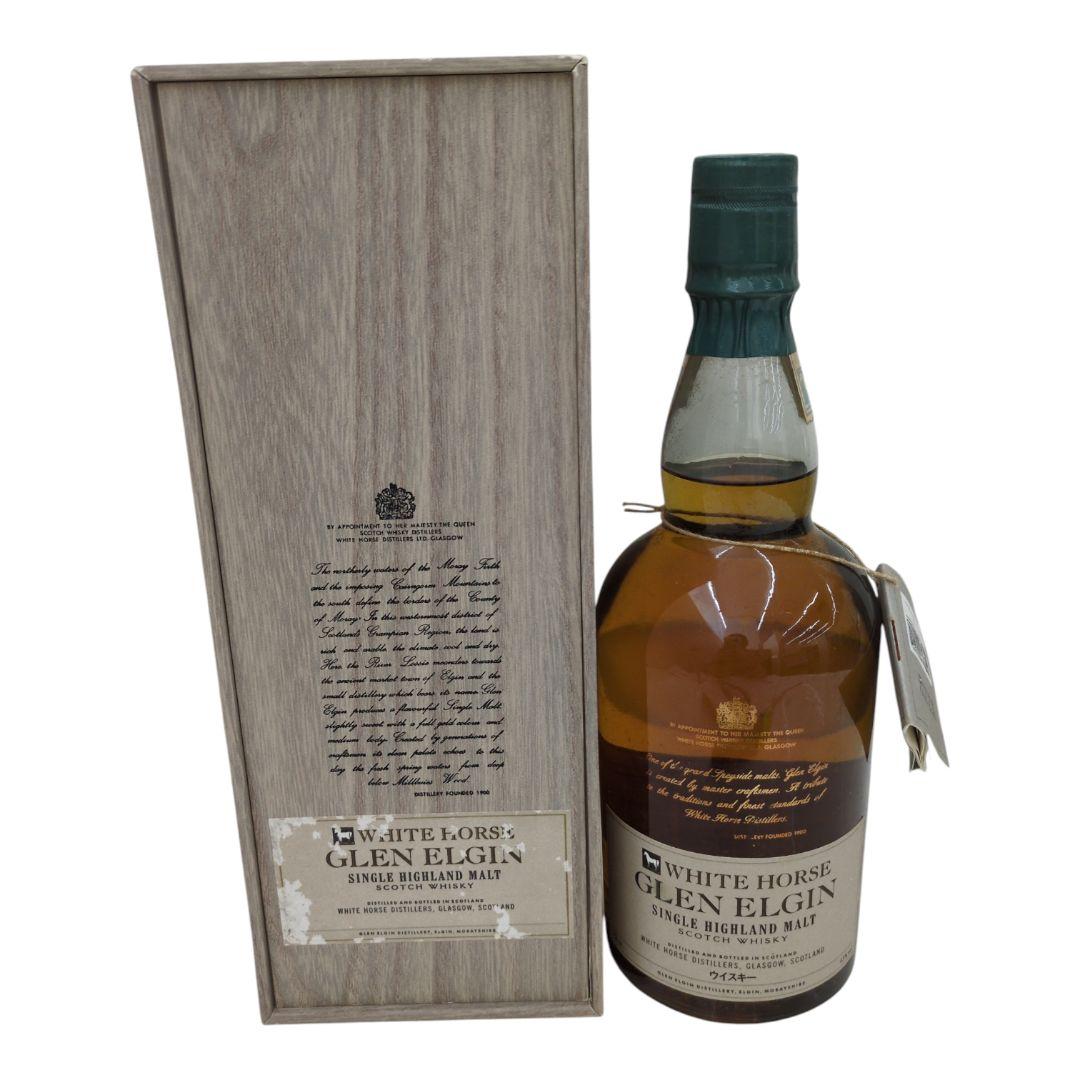 [未開栓] ホワイトホース グレンエルギン シングルハイランドモルト 旧ボトル