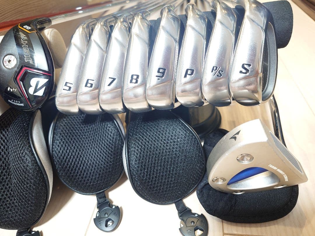 ツアステージ メンズゴルフクラブセット 未使用キャディバック付