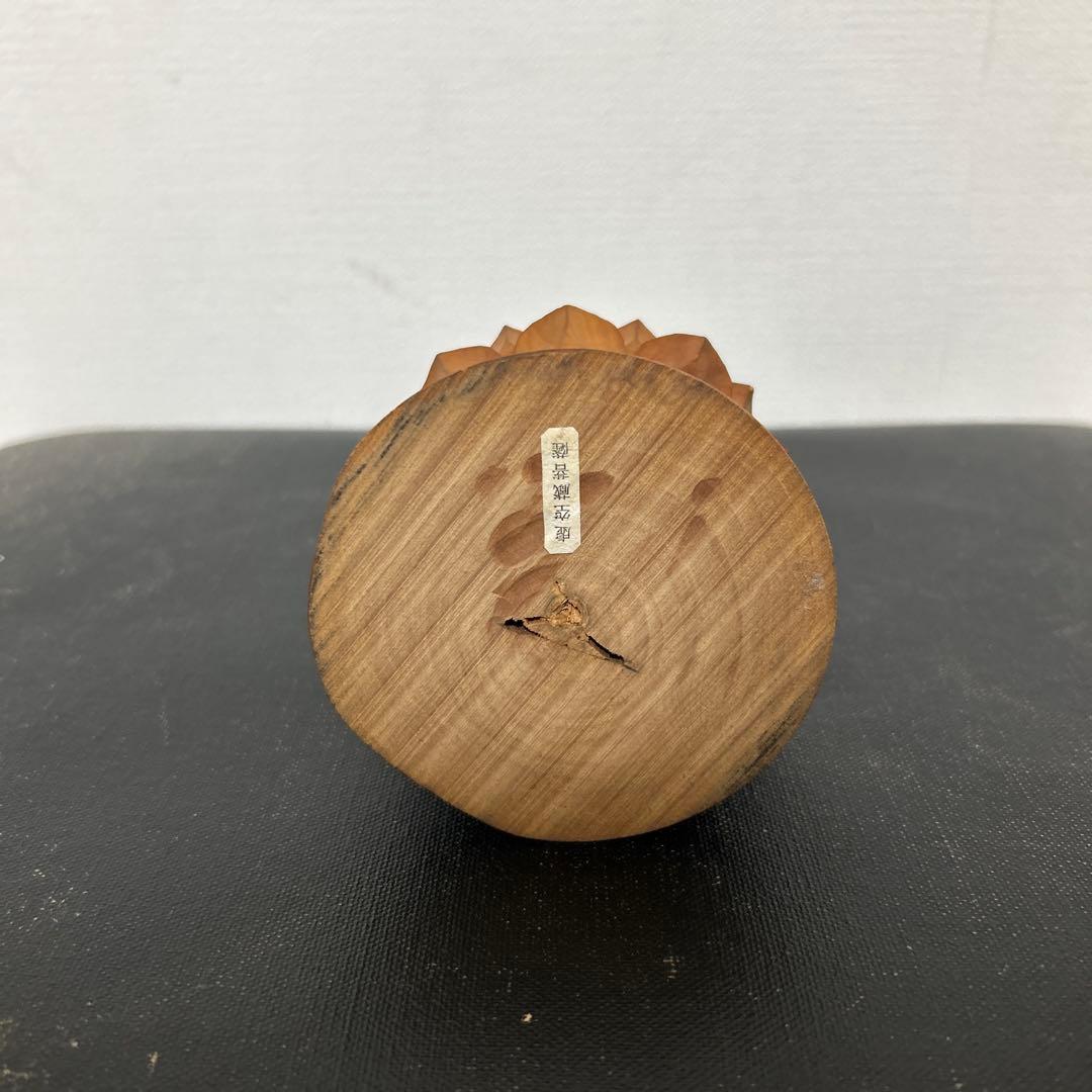 虚空蔵菩薩 木彫 箱付