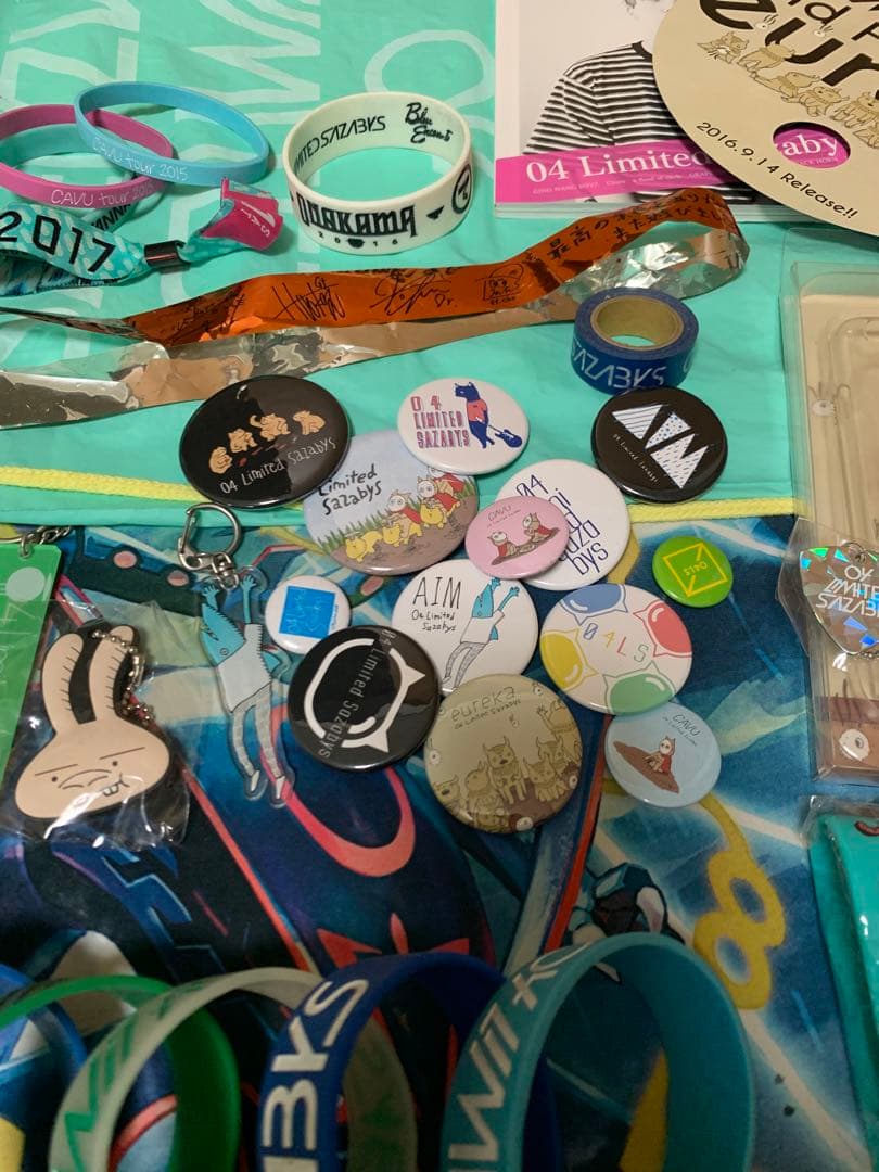 04limited sazabys グッズまとめ売り　バラ売り○