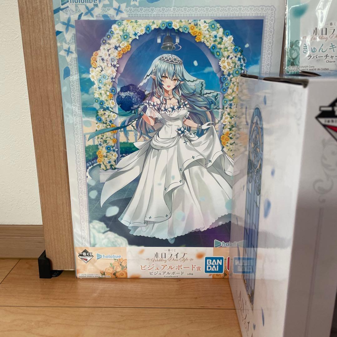 ホロライブ一番くじ　雪花ラミィフィギュア ラバーチャーム　ビジュアルボート