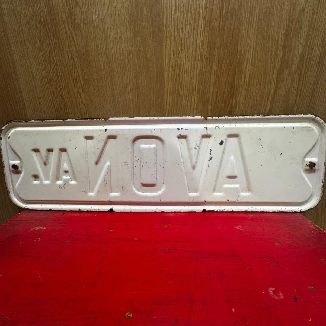 アメリカアンティーク⭐︎道路標識⭐︎貴重 vintage インテリア