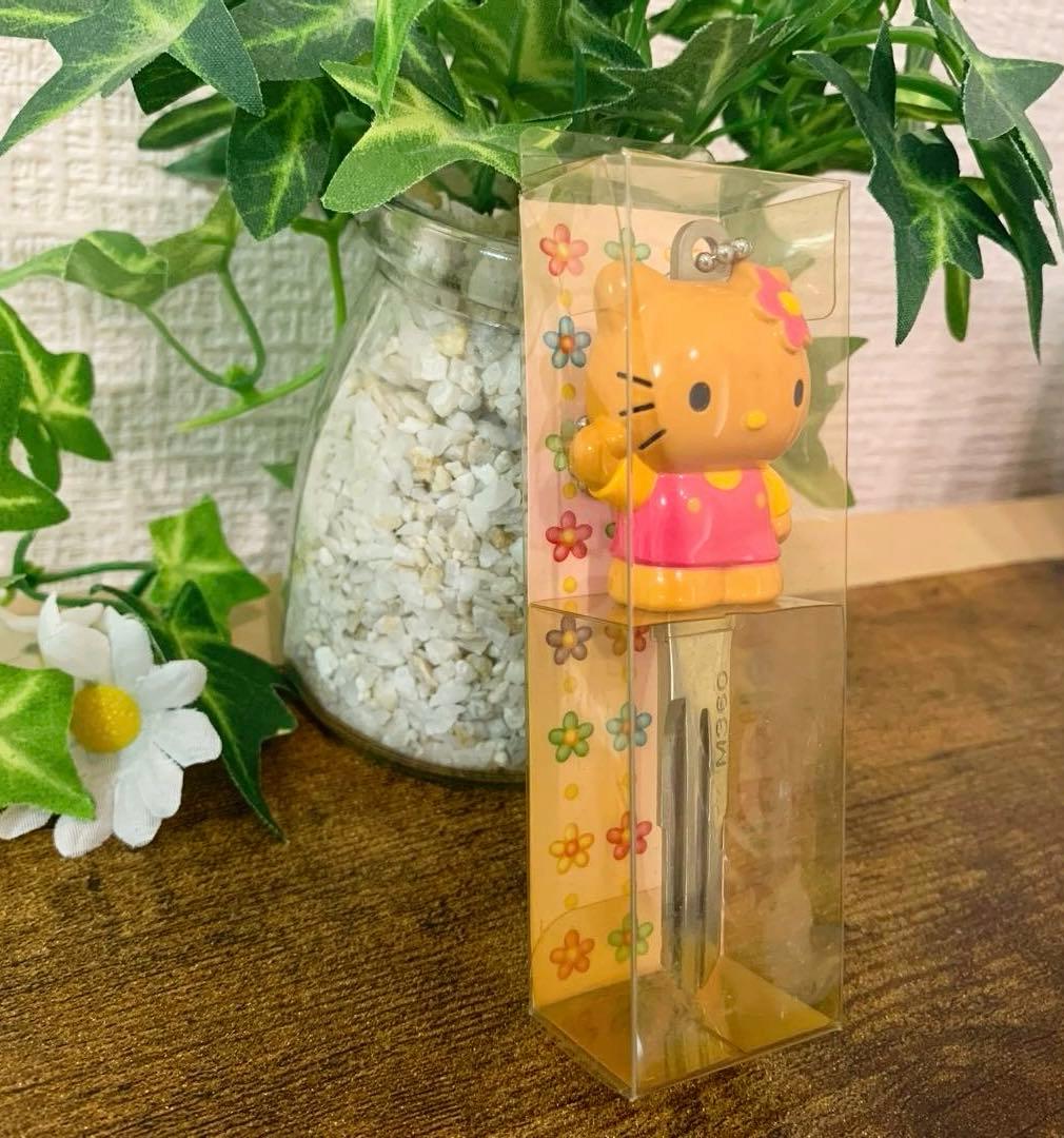 当時物　日焼け　カオハナ　ハローキティ　マスコット　入手困難　ボールチェーン