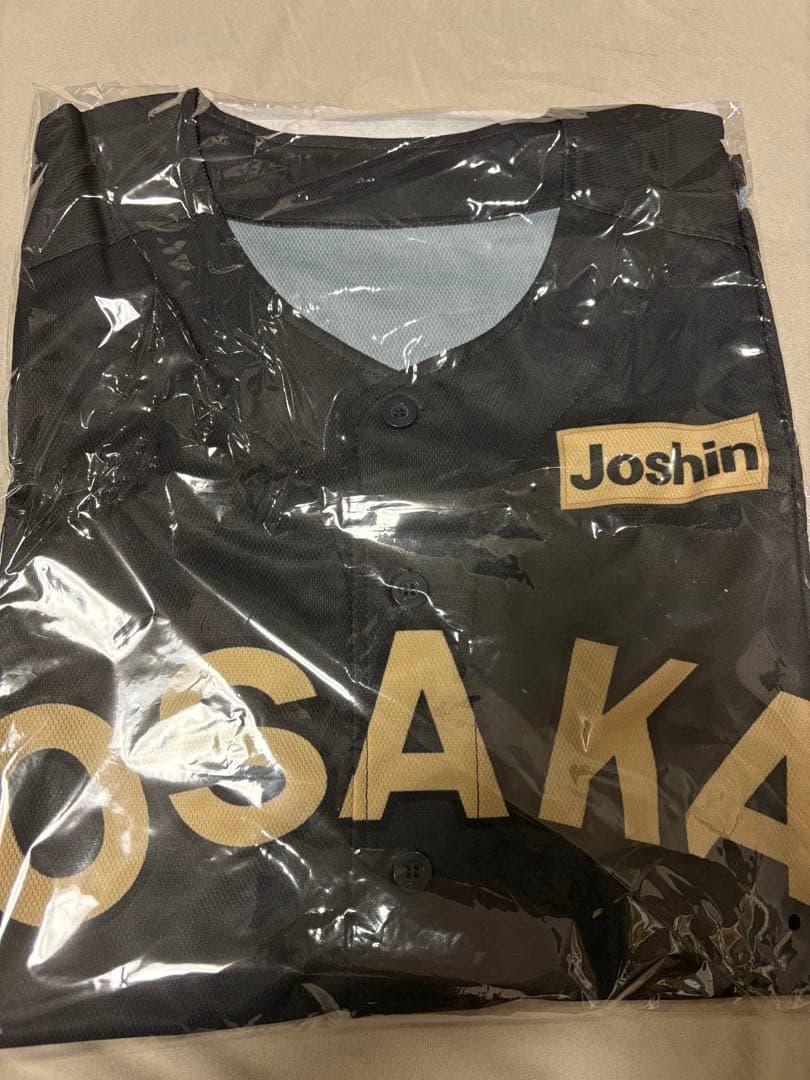 阪神タイガース　Joshin OSAKA ユニフォーム 黒　ブラック　ジョーシン