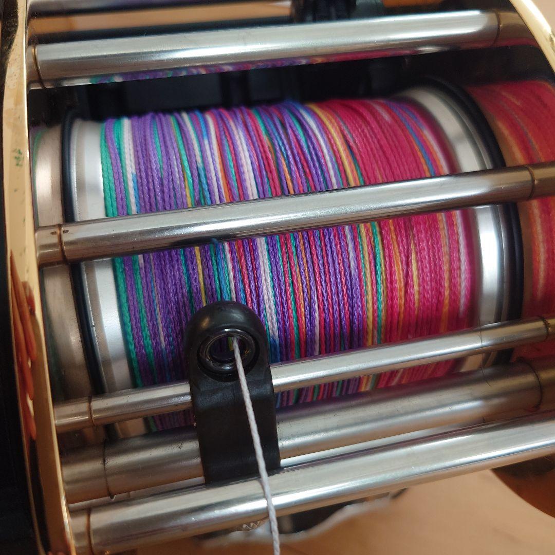 ミヤエポック 泳がせ COMMAND X-8M 電動リール 美品！