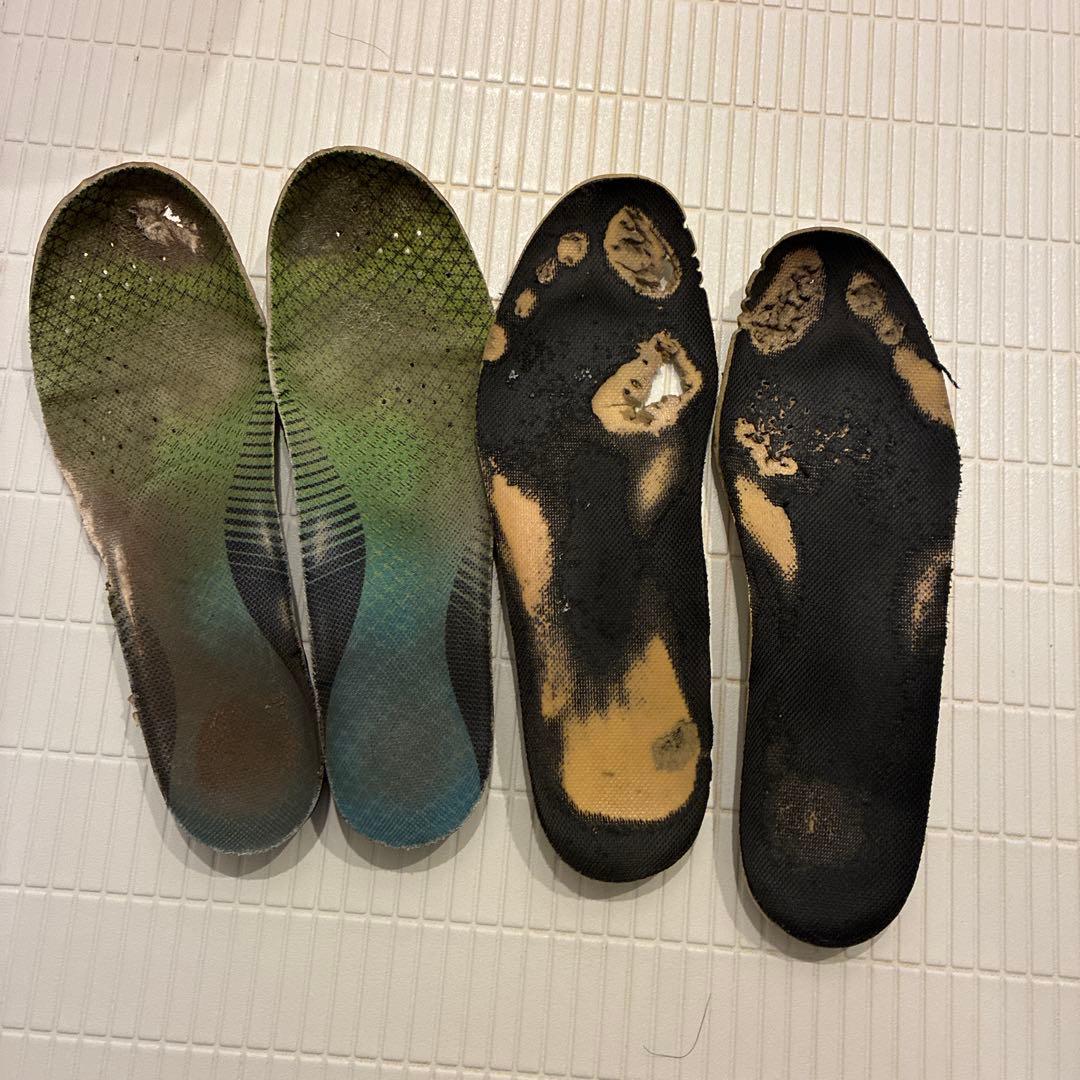 多色 インソール 使用感あり