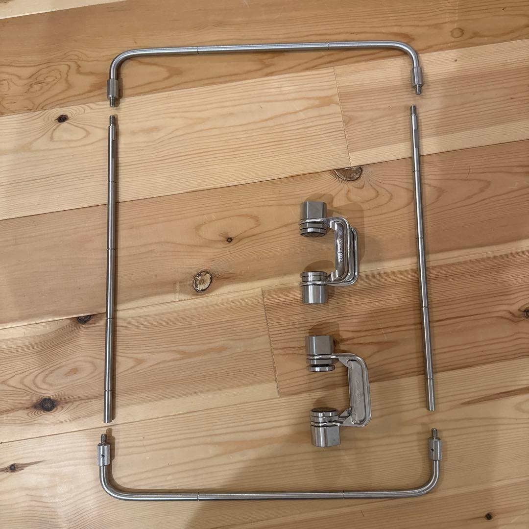 スノーピーク　テーブルトップアーキテクト　クランプ２個+ユニットフレーム