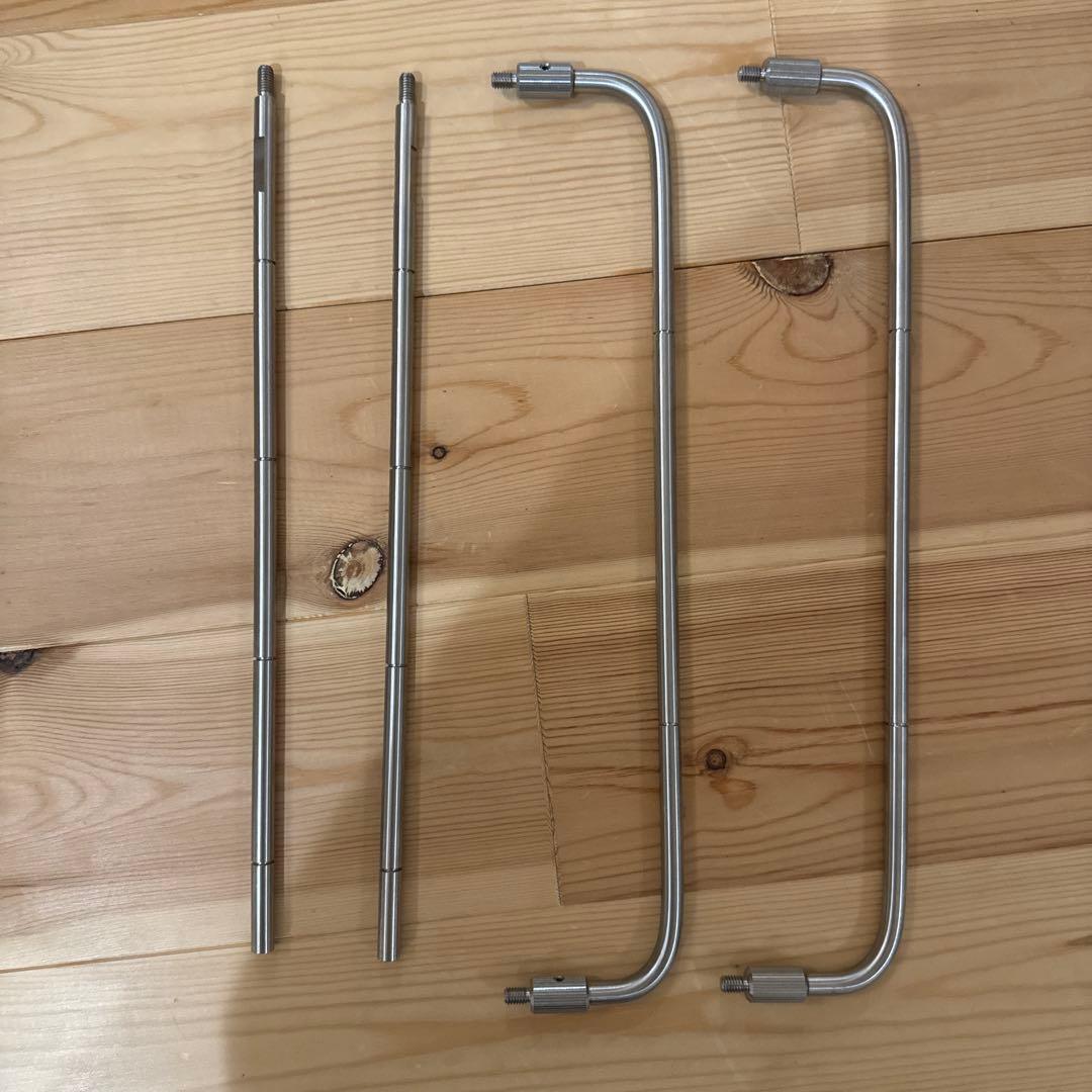 スノーピーク　テーブルトップアーキテクト　クランプ２個+ユニットフレーム