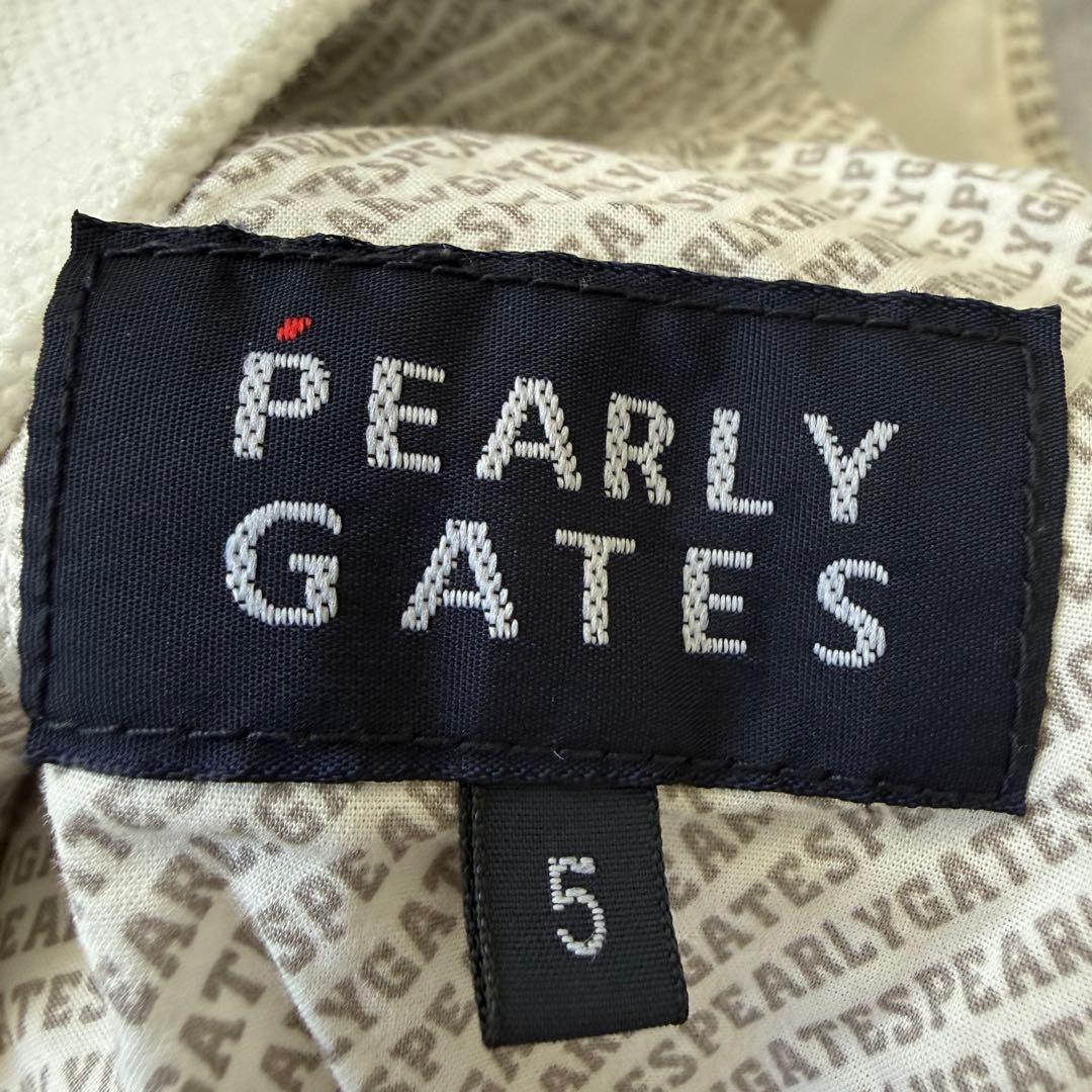 防寒　蓄熱　裏地付き　パーリーゲイツ　パンツ　L〜XL相当 白　暖パン　秋冬　5