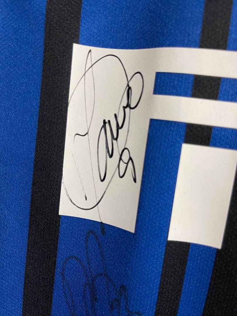 インテル　サイン入りユニフォーム　2017年　Inter セリエA