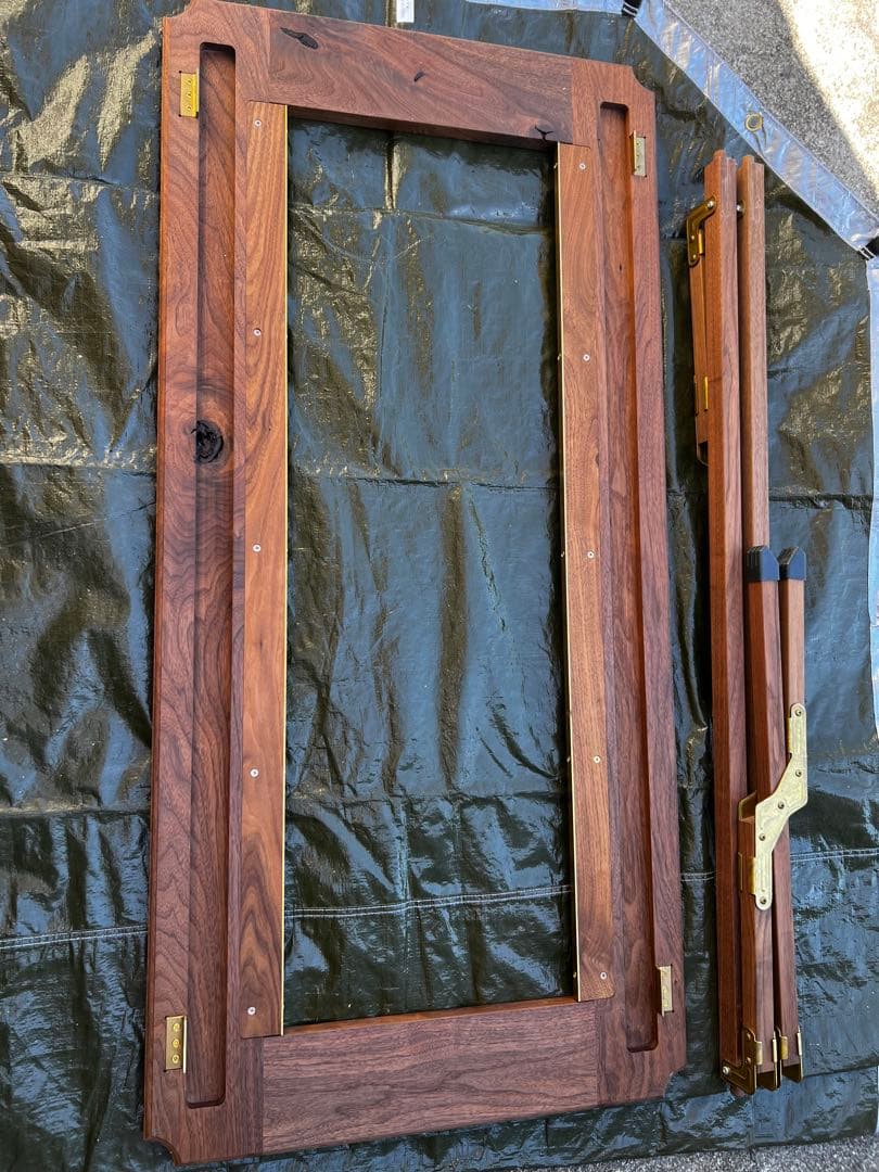 NORAs フレーム　リムジン　オールドマウンテン　特注真鍮パネル