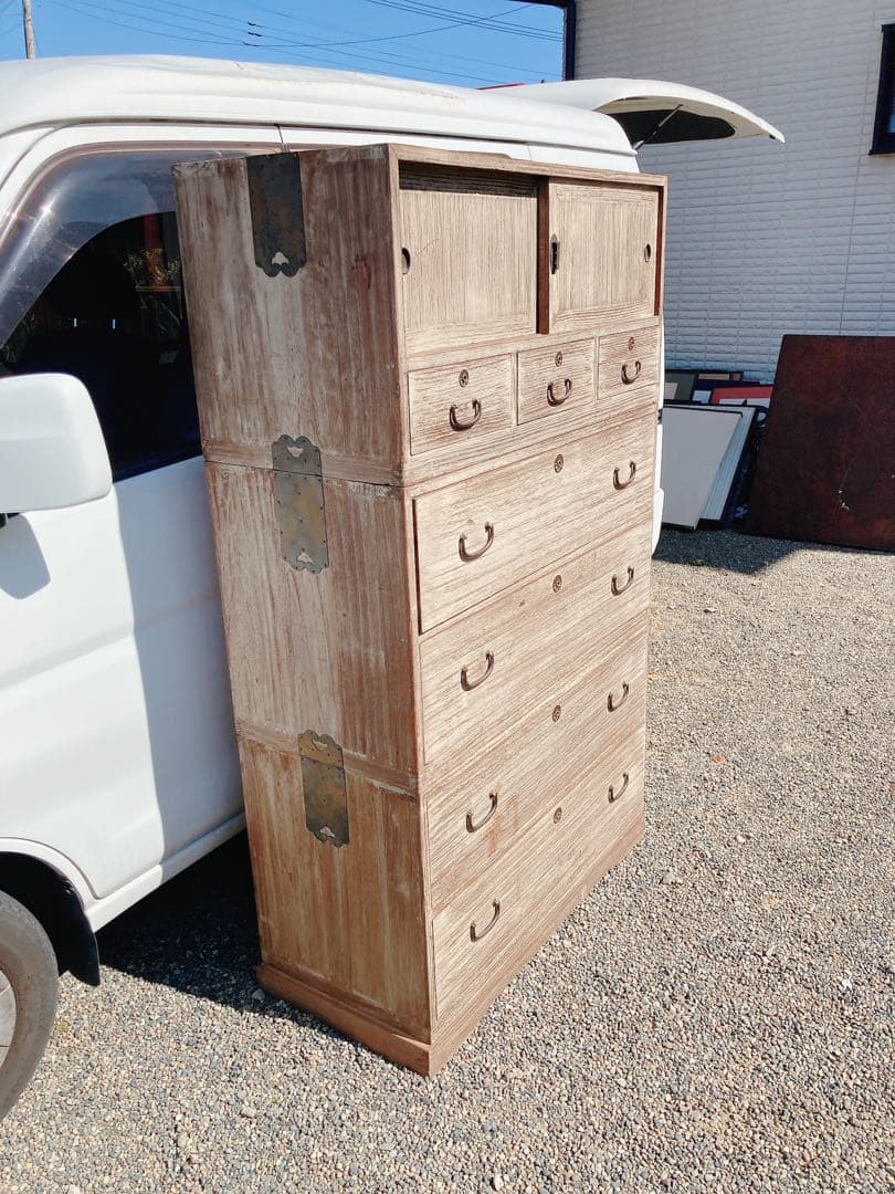 民芸家具　高級　古民家　カフェ旅館　桐箪笥タンスインテリアレトロ　アンティーク