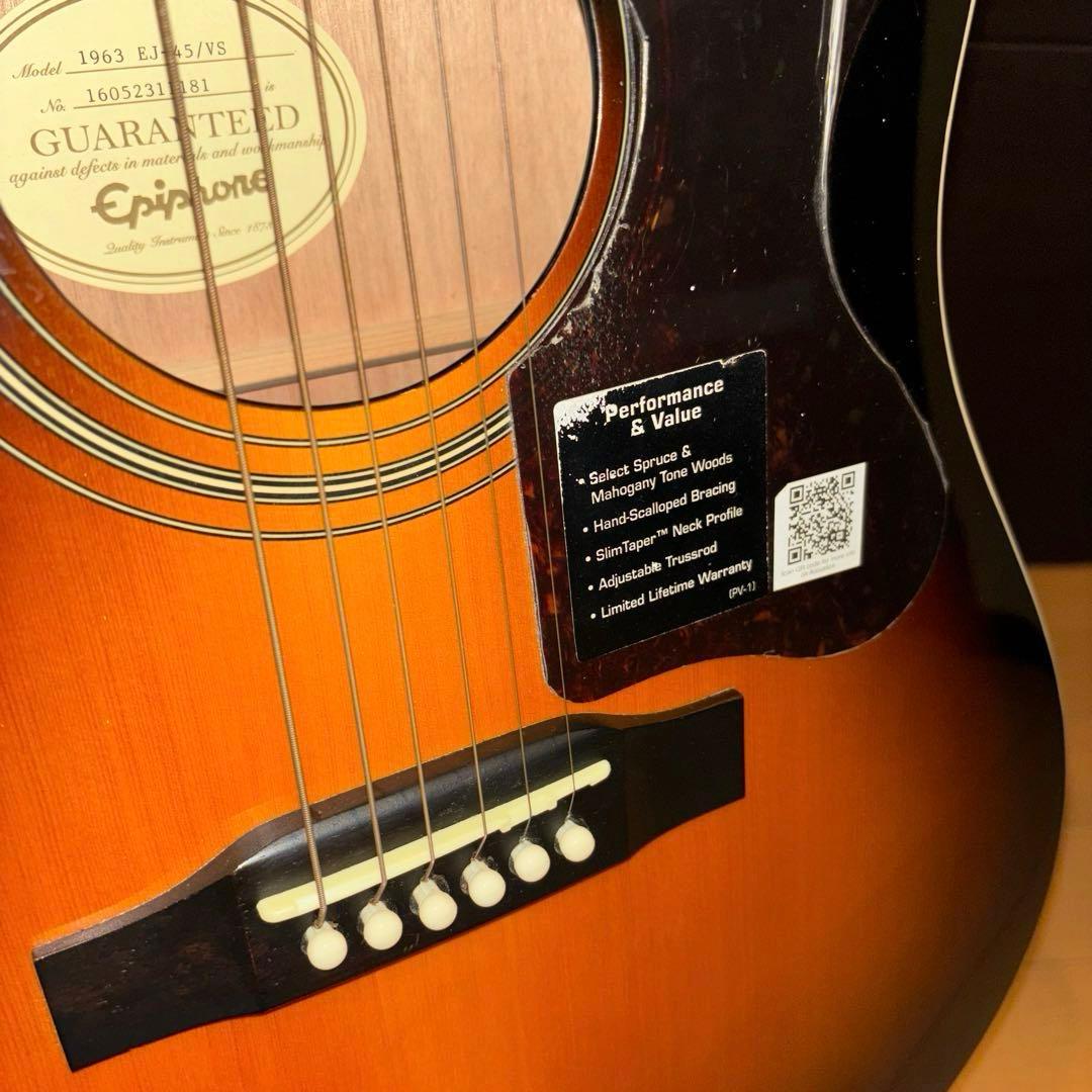Epiphone 1963 EJ-45/VS アコースティックギター