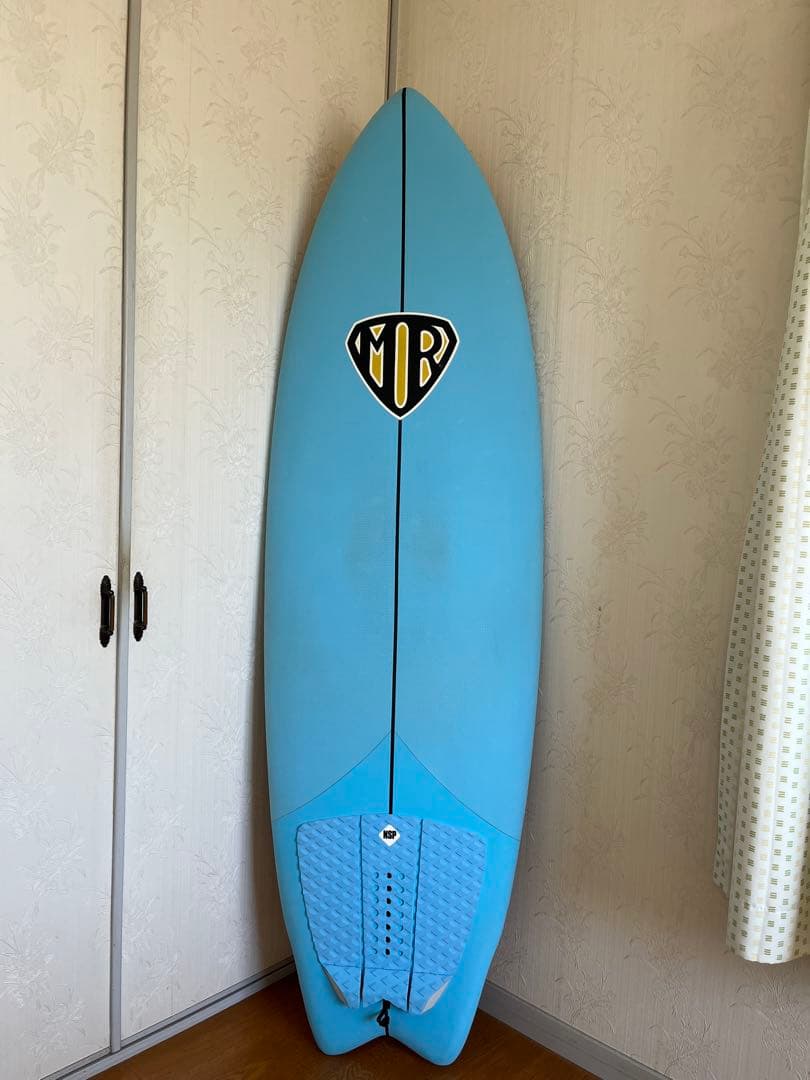 マークリチャードエポキシソフトボード 5.9フィート　ツインフィン付き