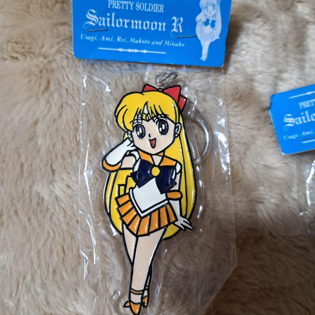 セーラームーンR　5戦士　レトロ　キーホルダー