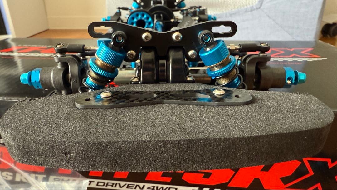 タミヤTT02 SRX メカ無し、オプション、チタンビス tt02srx