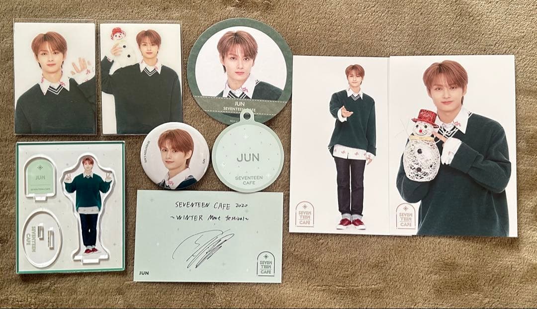 SEVENTEEN CAFE セブチカフェ ジュン 9点セット