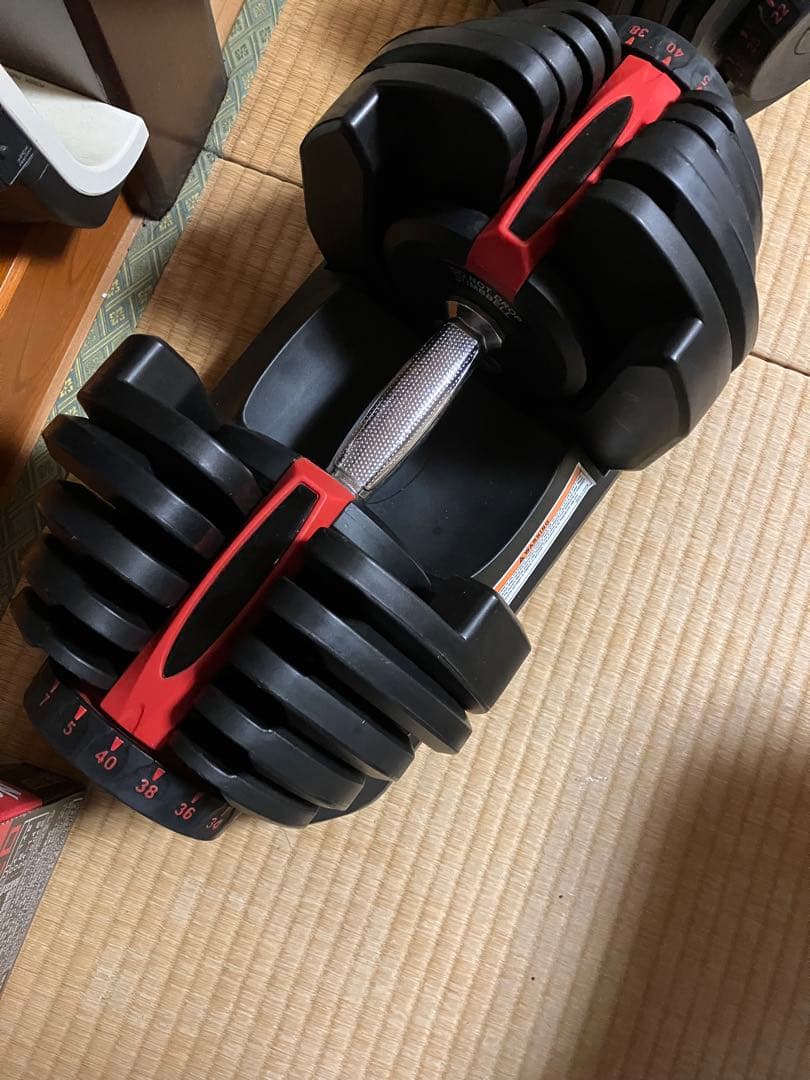 可変式ダンベル 40kg 1つ　その1