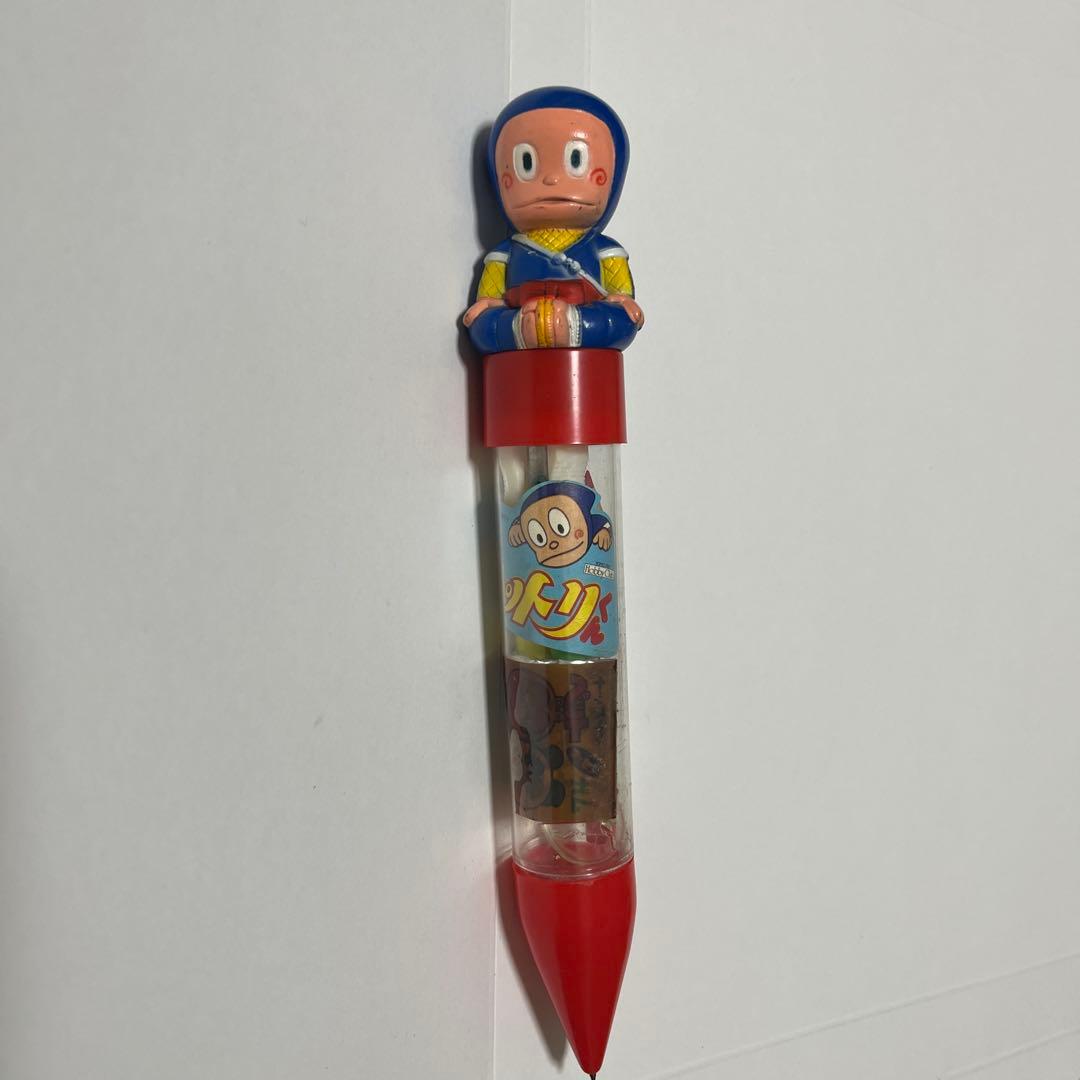 昭和レトロ　忍者ハットリくん　文具付き　ソフビ　ホビークラブ　新品未開封品　珍品