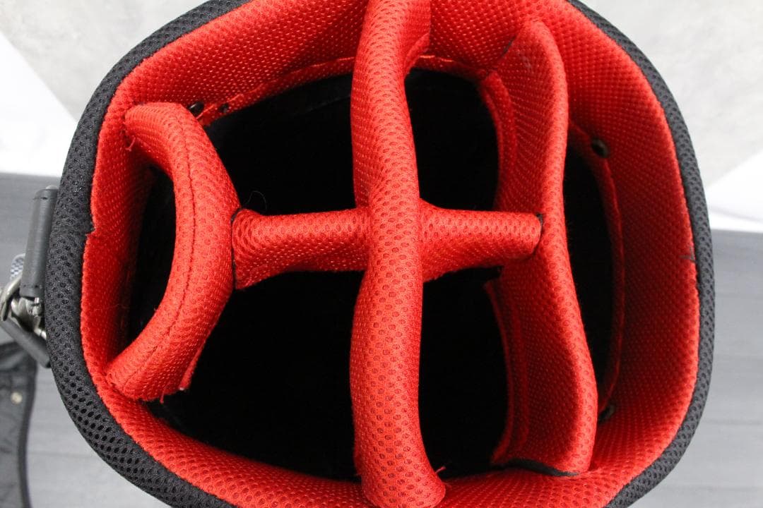 ▲NIKE GOLF ナイキ ゴルフ キャディバッグ エナメル ブラック