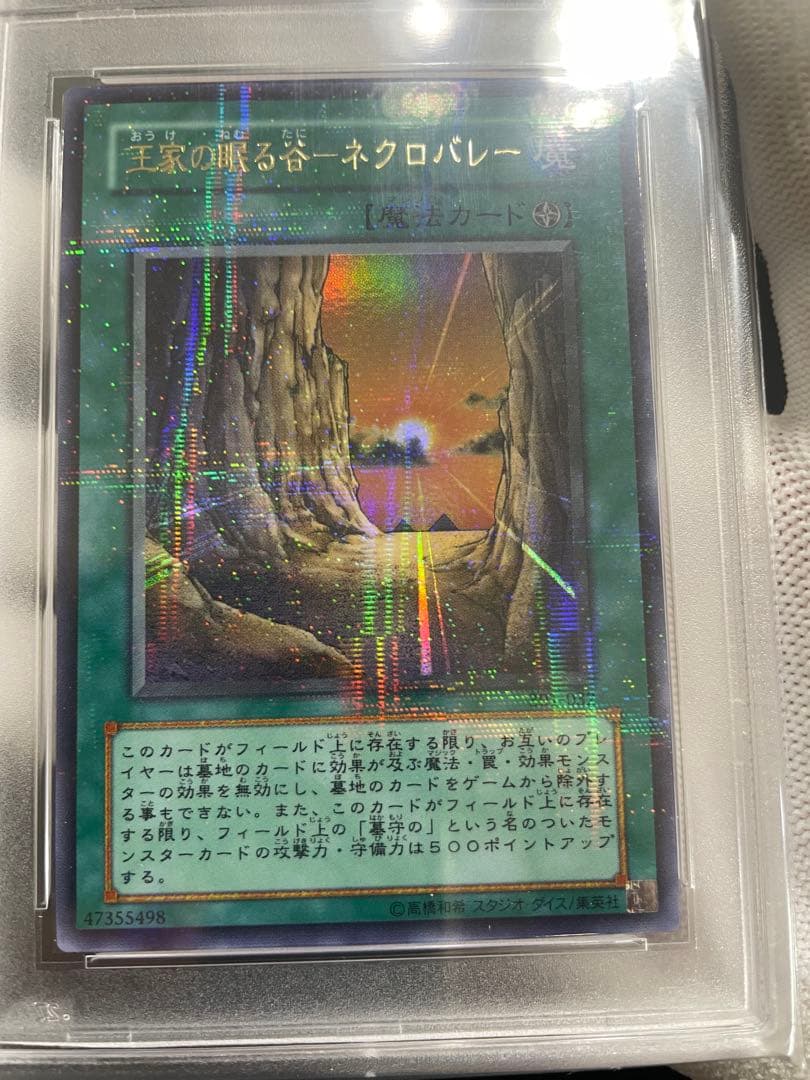 【PSA10】王家の眠る谷 ネクロバレー ウルトラパラレルレア 希少