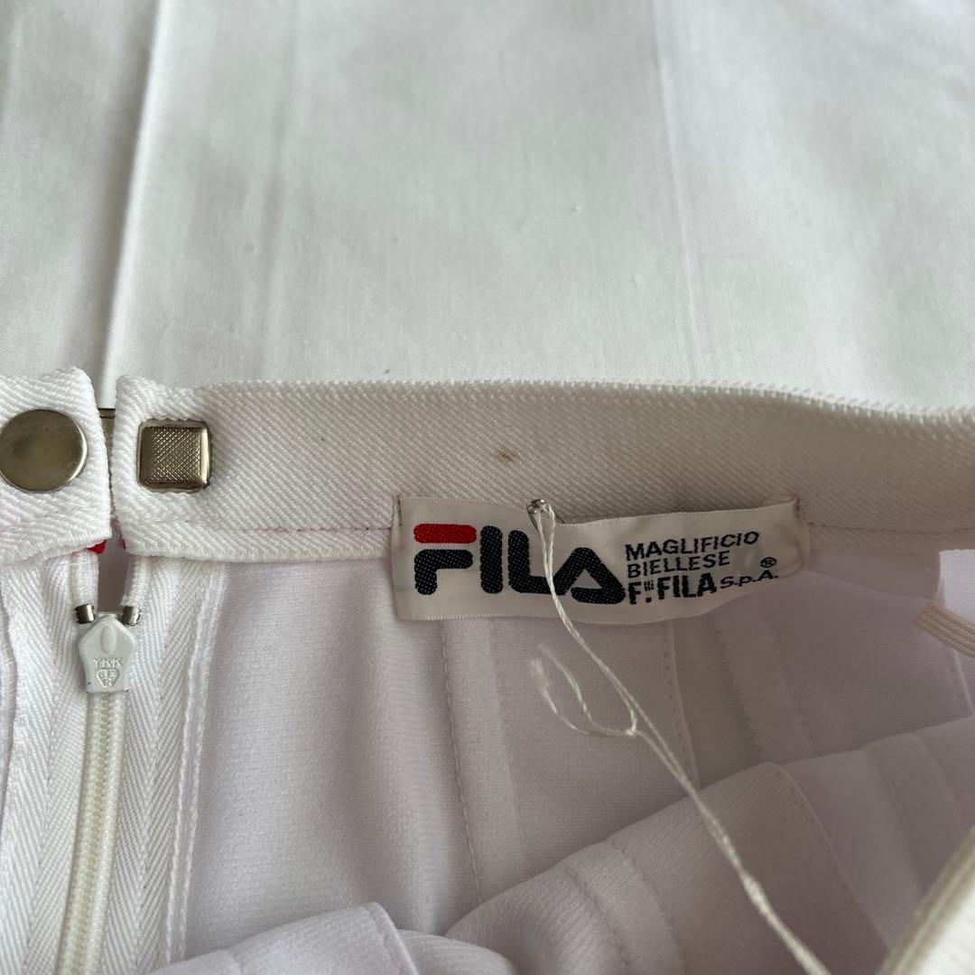 スコート　フィラ　昭和　レトロ