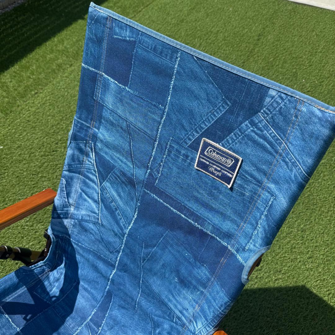 希少廃盤品　コールマン レイチェア デニム Monro コラボモデル