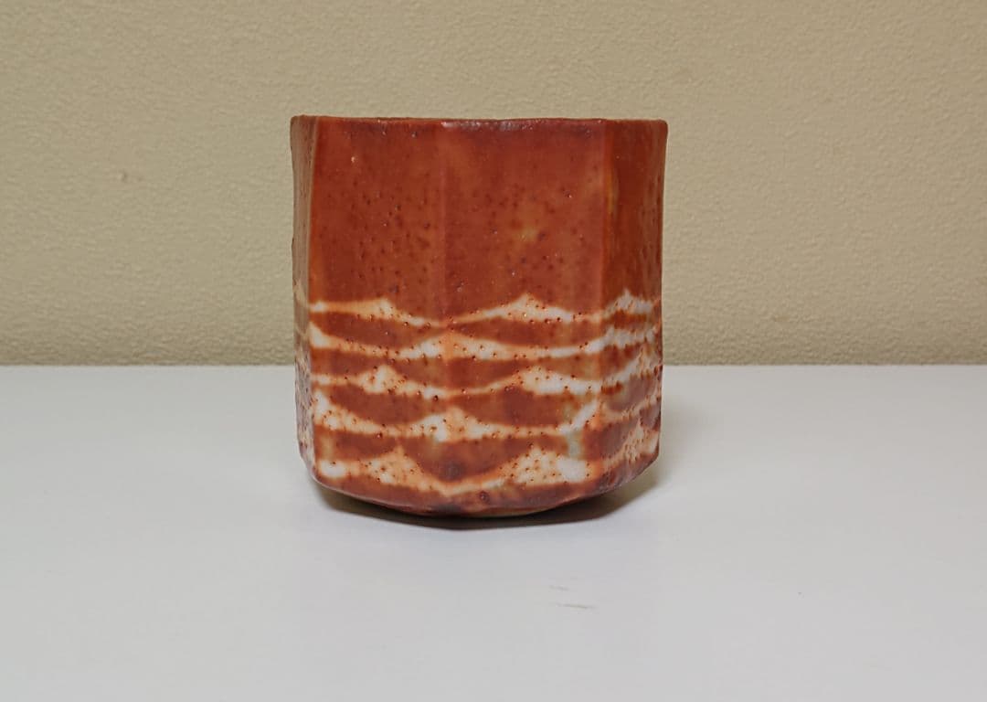 鈴木蔵 志野 湯のみ