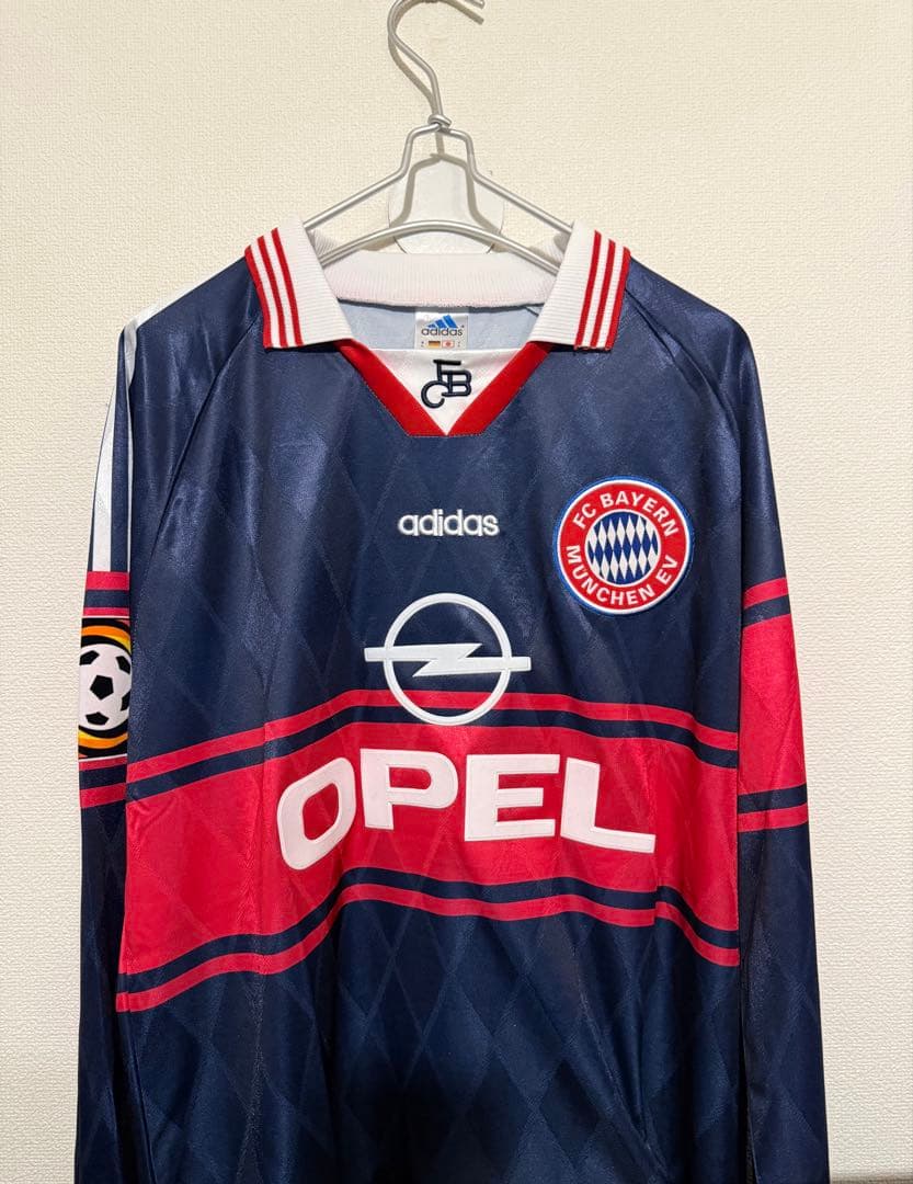 東*m様 バイエルン 97年 ビンテージ ユニフォーム 長袖 ホーム L マテウ