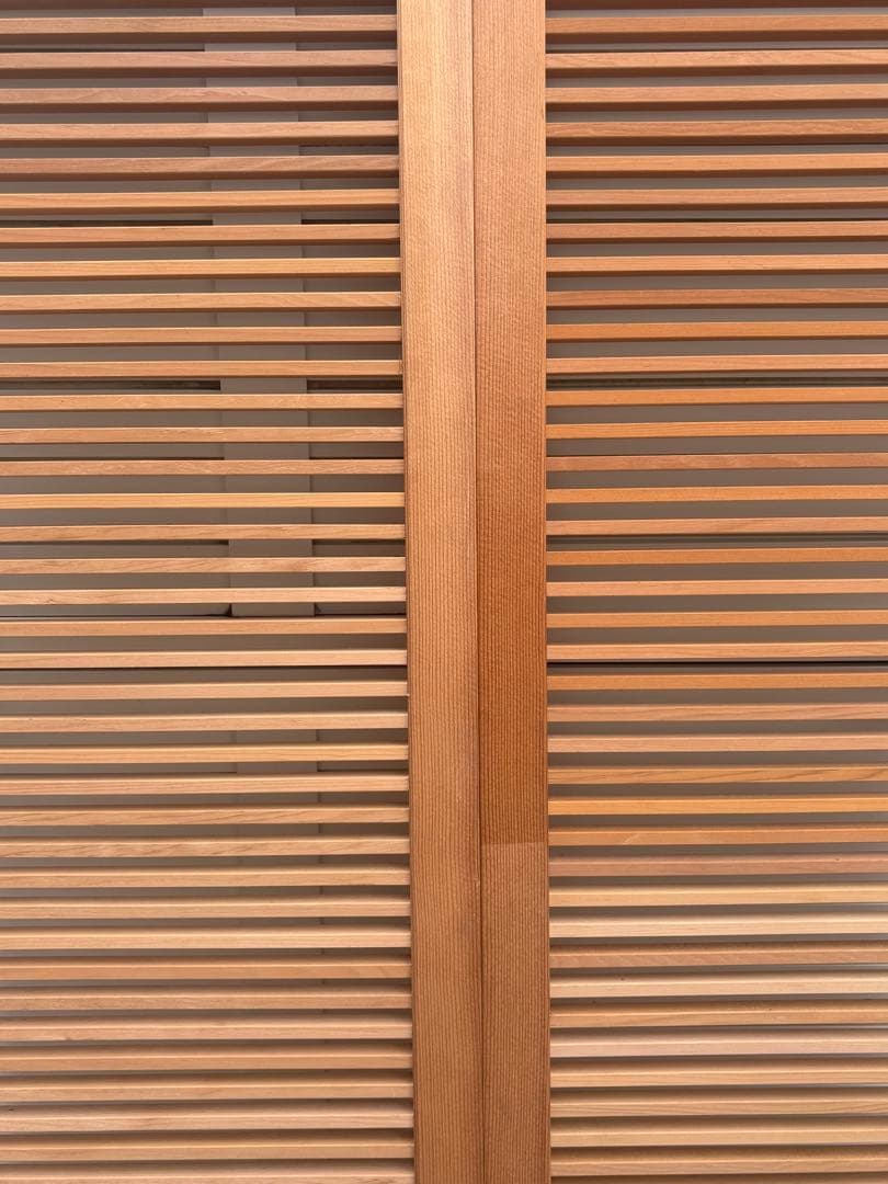 千本格子　欄間