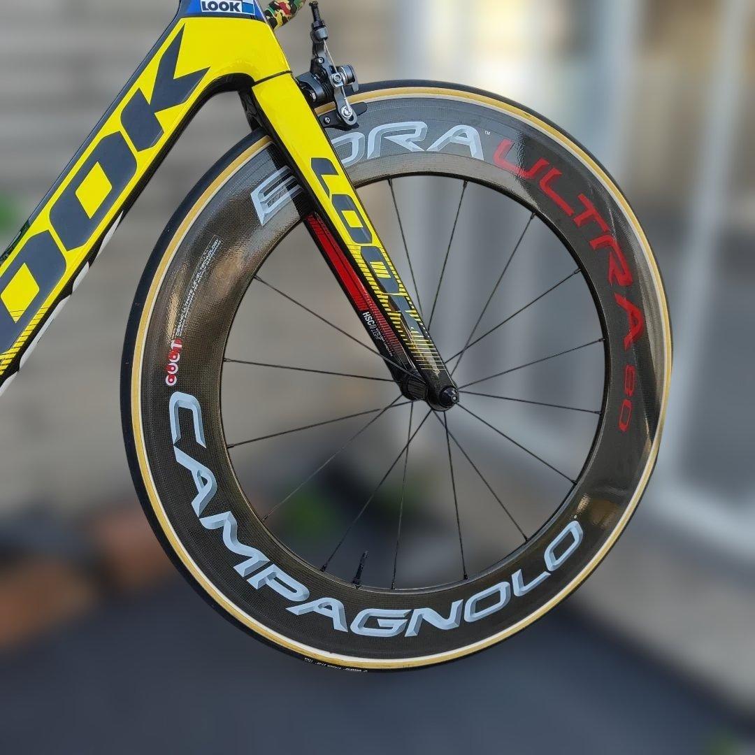 カンパニョーロボーラー ウルトラ80 ホイール前後 Lookフレーム は除く