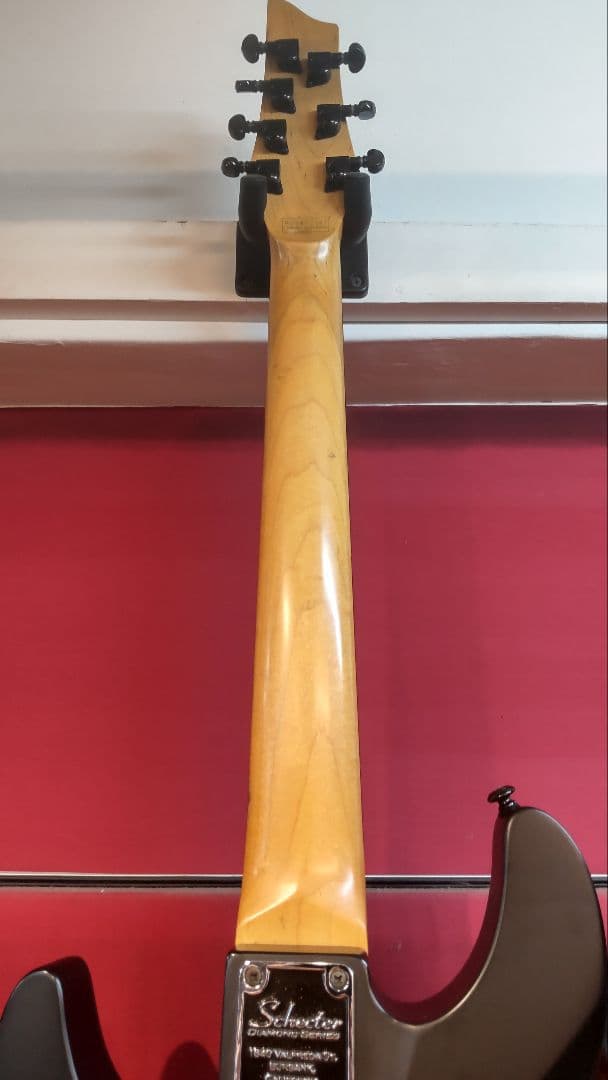 【SCHECTER】 Damien 7 Satin Black 7弦エレキギター