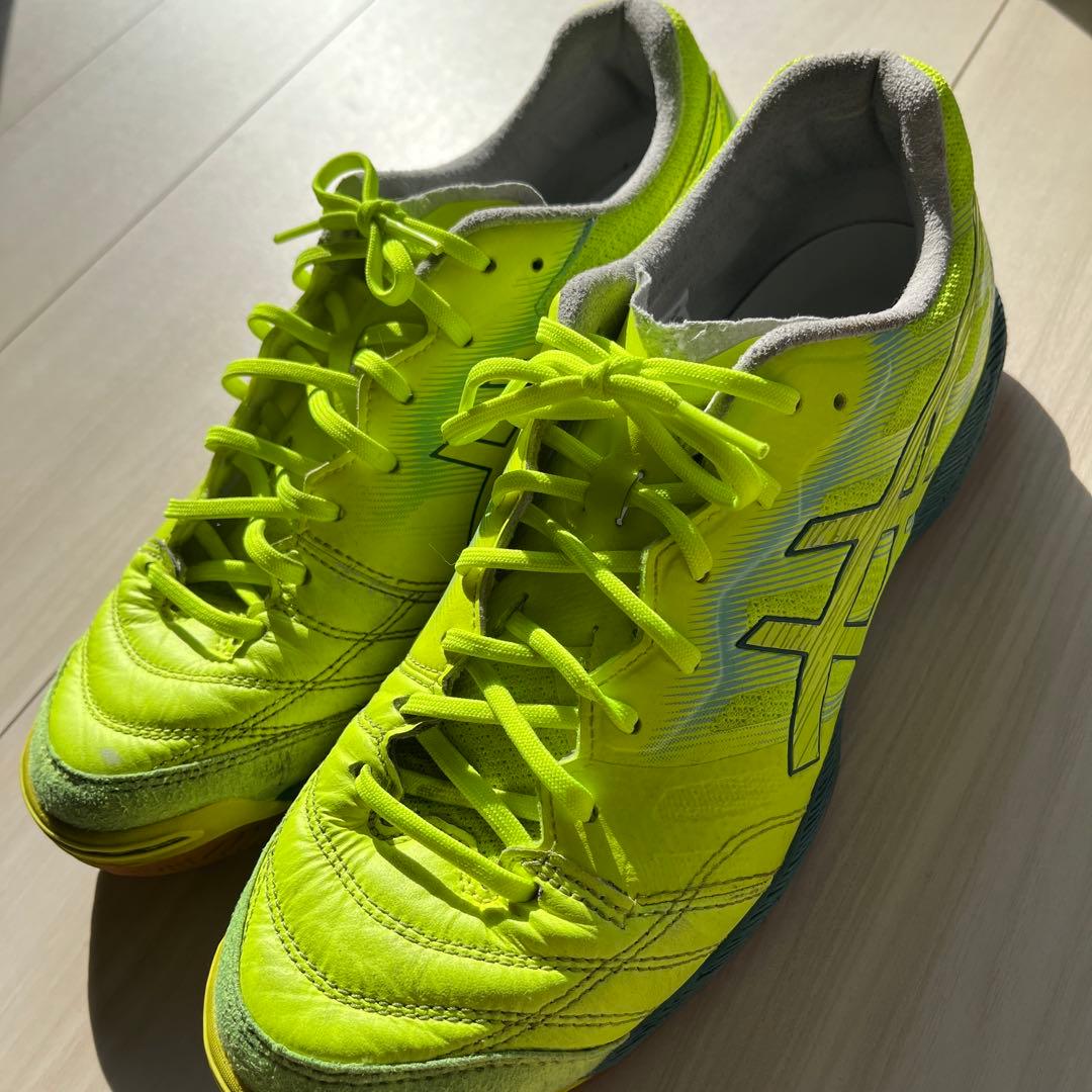 アシックス asics DESTAQUE K FF イエロー シューズ 26cm